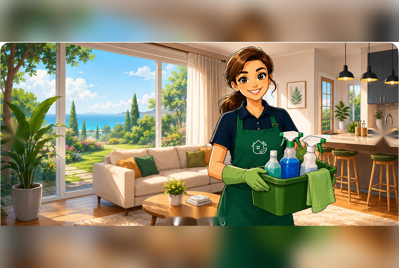 Professional home cleaning