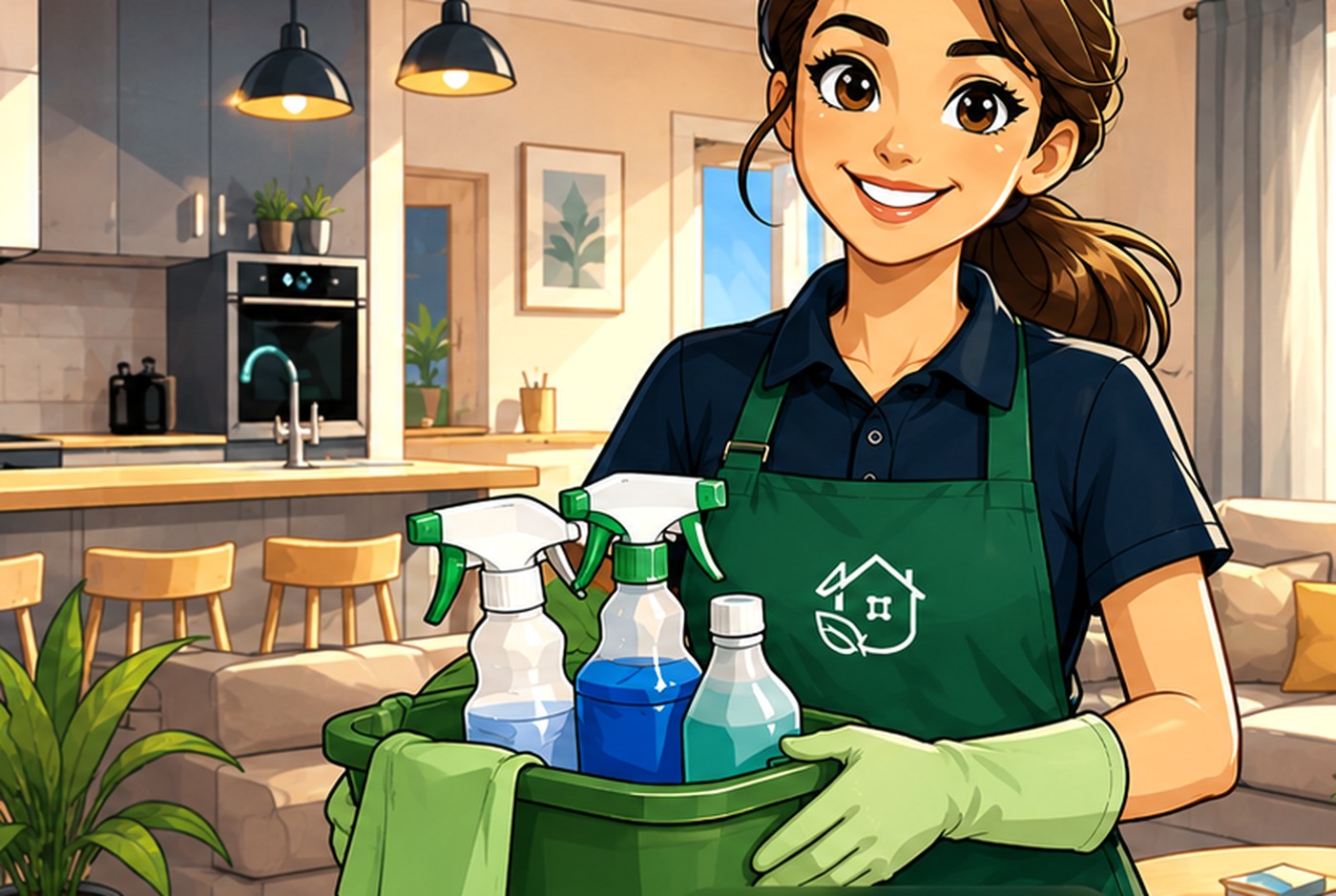 Professional surface cleaning
